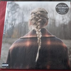Taylor Swift evermore Canadian opaque green vinyl